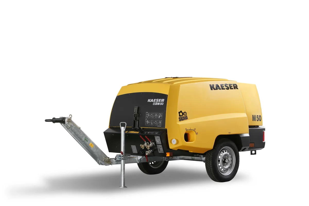 Compresores KAESER M50 de 177 CFM / 7 bar en arriendo — Generadores Marín